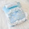 Flauschige Plüschdecke für Stofftiere (10-15cm) Hellblau von g.triger. [Produktcode: 0 ...