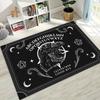 3D Retro Witch Ouija Gothic Spirit Board Rug for Bedroom Living Room Sofa Home Doormat Decor, Large Kids Play Non-slip Floor Mat
