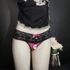 Mens Womens Open Crotch G Strings Sexy Men Sissy Lace Panties Crotchless Bikini Briefs Couple Underwear Male Peni Hole Lingerie
