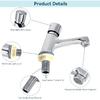 Single Hole Bathroom Faucet, Face Basin Faucet for Bathroom Sink Restroom Faucet Cold Water Faucet for Home or Outdoor G1/2