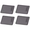 4Pcs Cutting Mat Mini Cute Model Cut Pad Paper Rubber Stamp Engraving Scale Board 6 x 6cm