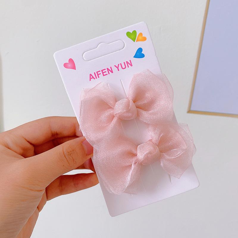 Cute Children Bowknot Princess Hairpins Girls Kids Hair Clips Bows Barrettes Accessories Hairclip Headdress Headwear Ornaments