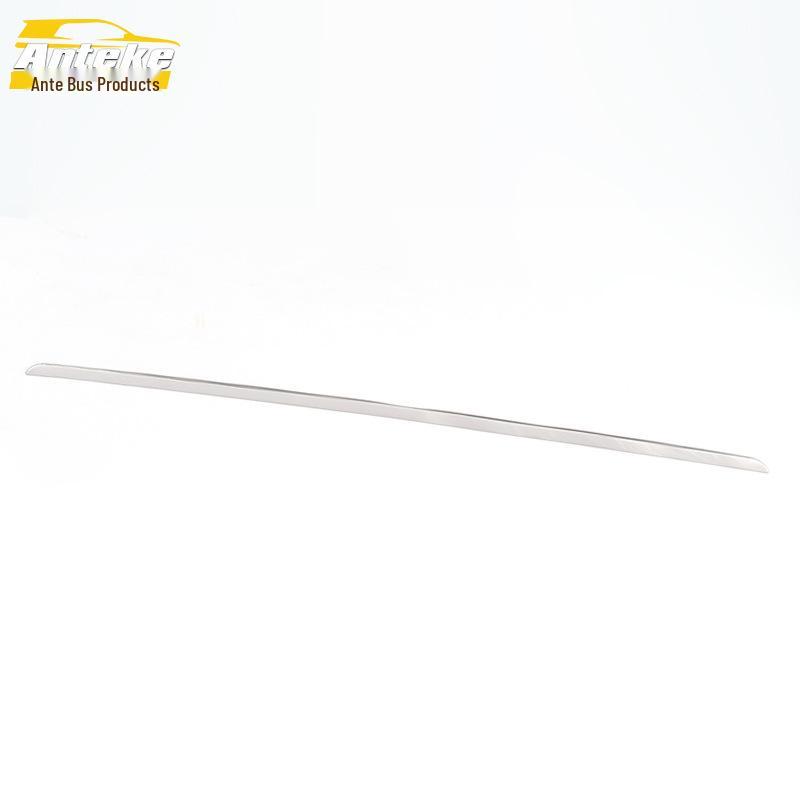 Fiesta Sedan Tailgate Trim: Stainless Steel Trunk Anti-Scratch Bright Strip Accessory