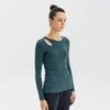 Huit Long Sleeve Tee Holeline Slit Htwtl3k07t
