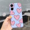 For Realme 10 2022 Fashion Girl Sunflower Yellow Phone Case For Realme10 RMX3630 4G Candy Color Soft Silicone TPU Cases