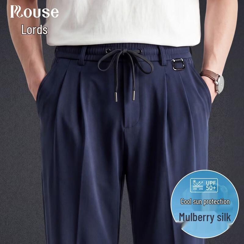 

LOZ Men s Silk Blend Sunscreen Cool Casual Pants XXL