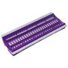 Reused 10.8*4Inch 50 Positions Plastic Purple Sewing Thread Holder Embroidery Floss Organizer Embroidery projects