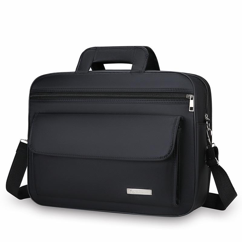 Men's Large Capacity Wear-Resistant Business Laptop Briefcase and Travel Handbag