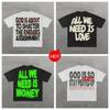 T-shirt Streetwear Y2k Homme Harajuku Hip Hop Imprimé Graphique Casual Coton Col Rond T-shirt Femme Hauts Gothiques Manches Courtes
