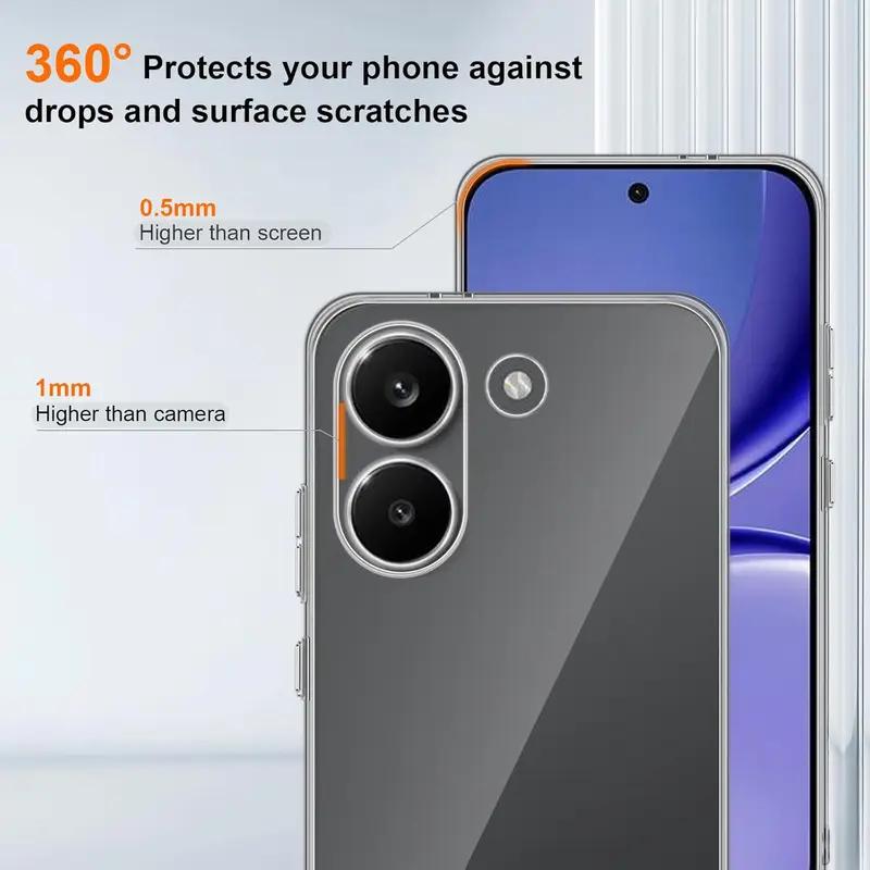 Für Xiaomi POCO X8 Pro X8Pro Max X8ProMax Trubo 5 Turbo5 Ultradünn Klar Weich TPU KameraSchutz Rückseite Handyhülle Cover Capa