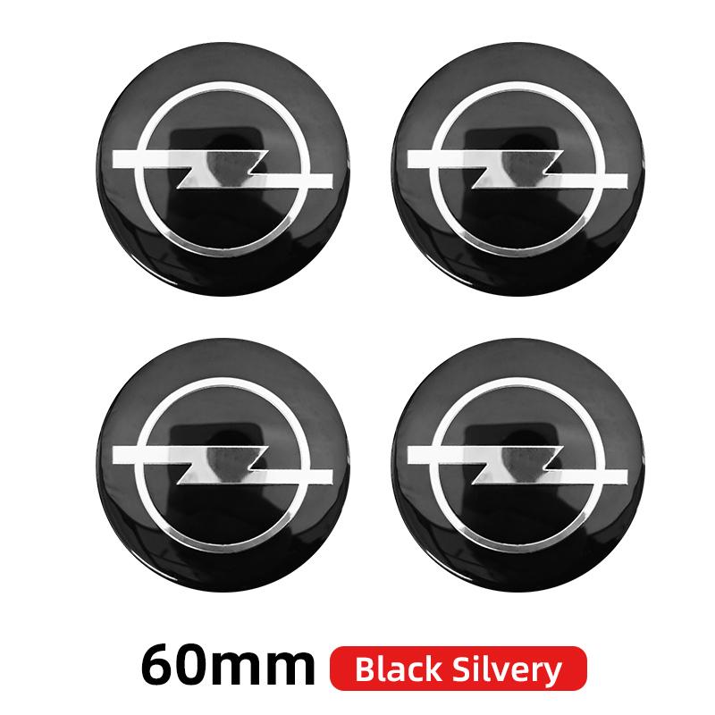 4pcs 56mm 60mm 65mm Car Wheel Center Sticker Hub Cap Decal Emblem For Opel Insignia Astra J F Antara Meriva H G Corsa OPC Zafira