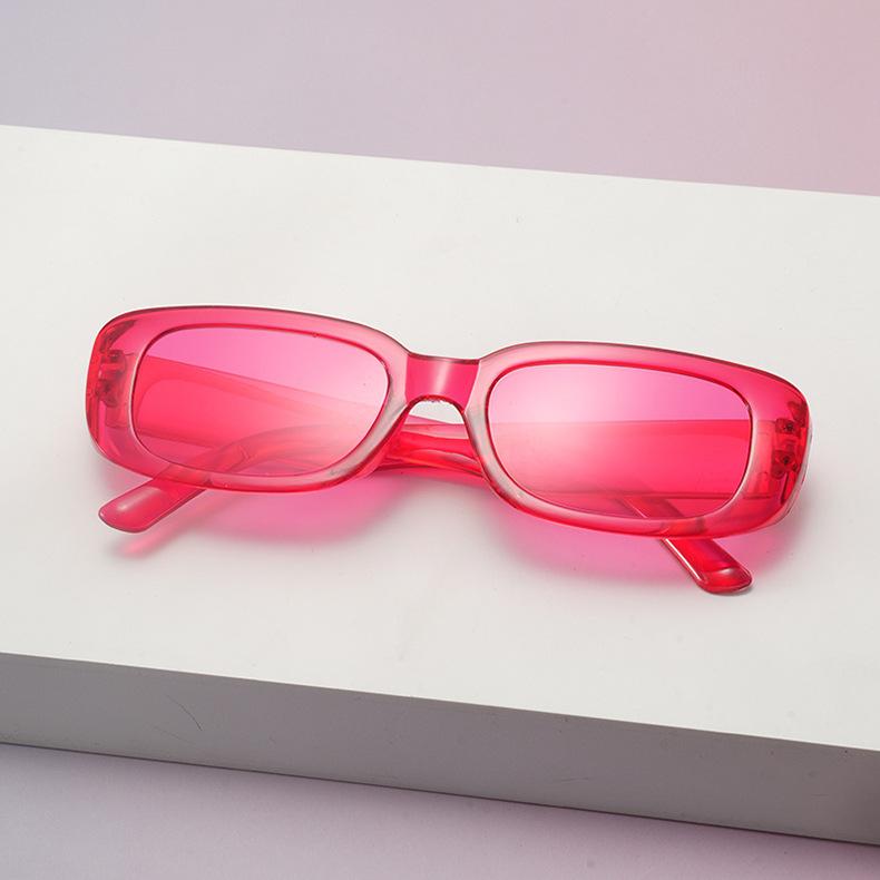 New Women Fashion Candy Color Small Frame Sunglasses Men sun glasses Women Vintage Trendy Style der Eyewear
