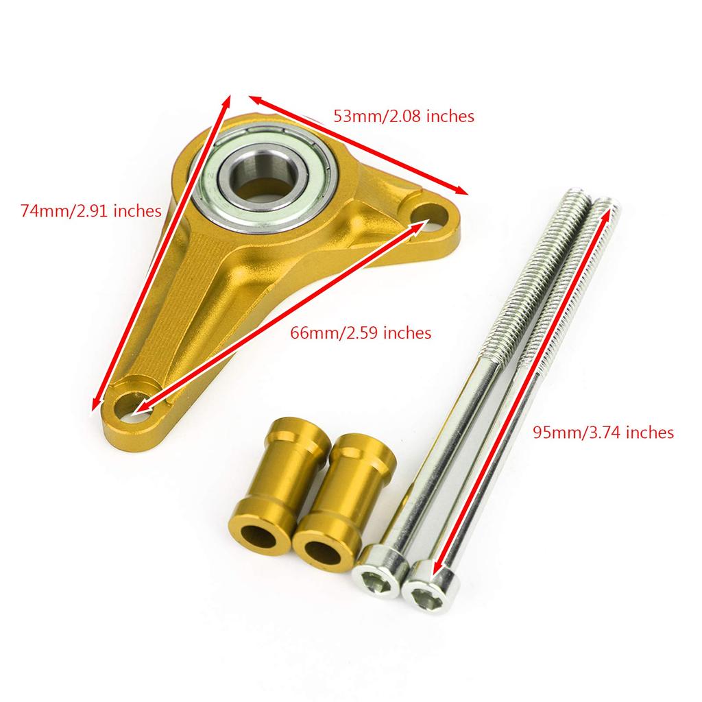 Bruce & Shark CNC Shifting Gear Stabilizer for Honda Grom MSX125/SF 2013-2019 Motorcycle Gold