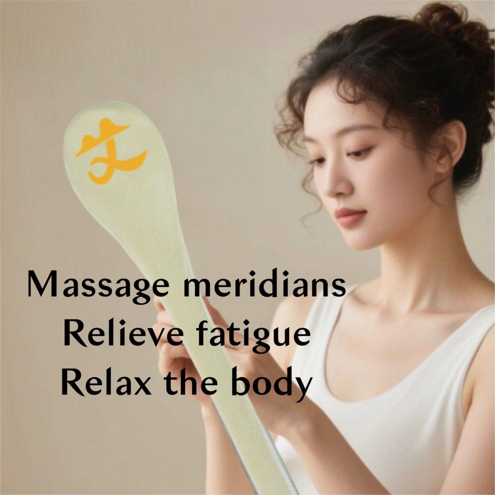 Self-massage Mugwort Hammer Handmade Health Hammer Practical Massage Hammer Relieve Fatigue