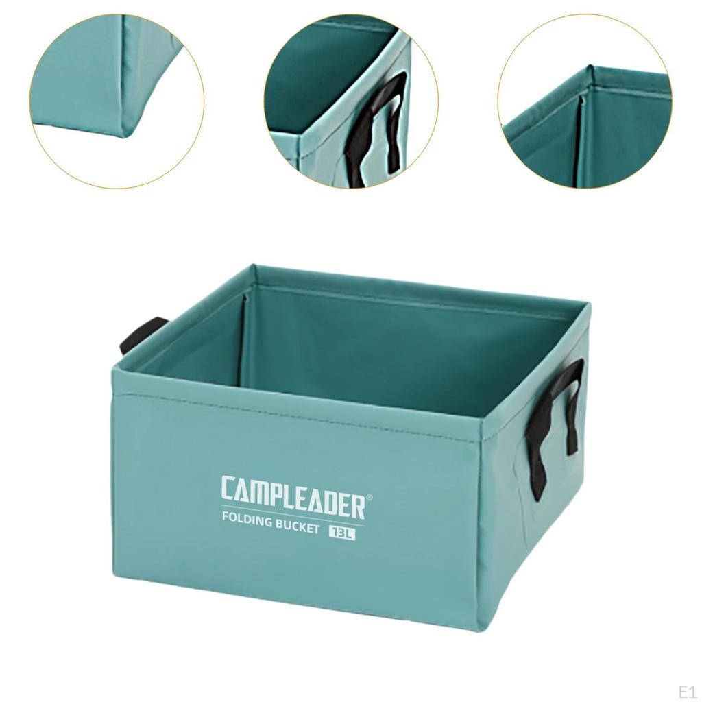 Eimer Camping Waschbecken Tragbarer Mehrzweck Wiederverwendbarer Wasserbehälter Tank für Outdoor Picknick