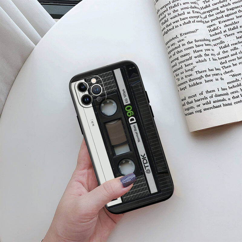 MH3 Vintage Boombox Tape Phone Shell Case for iPhone 7 8 11 12 13 14 15 16 17 16E XS Pro Max XR X SE Air