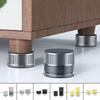 Aluminum Alloy Furniture Heightening Foot Pad Adjustable Sofa Bed Anti-vibration Legs Multi-function Furniture Fittings 4Pcs