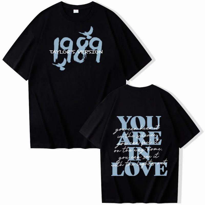 1989 Inspiriert Tshirt Cotton Men's Women's Tops Casual O-Neck T-shirt Short Sleeve Tees