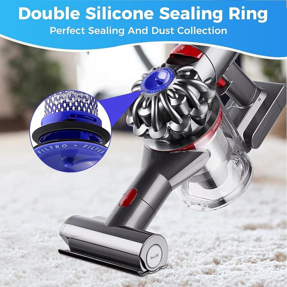 Purple Vacuum Cleaners Pre-Filters Compatible Roller Brush Pre-Filters For V6 V7 V8 DC59 DC58