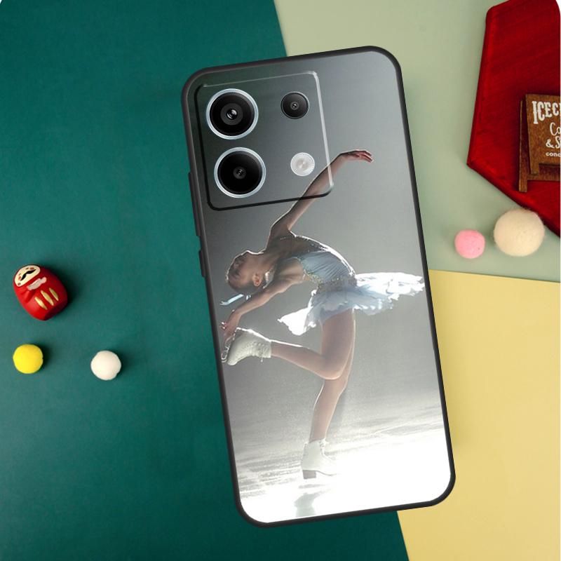 

Figure Skating Dance Case For Xiaomi Redmi Note 13 Pro 14 12 11 10 15 Pro Plus Redmi 15 14C 13C 10C 12C 15C Funda Redmi 12C