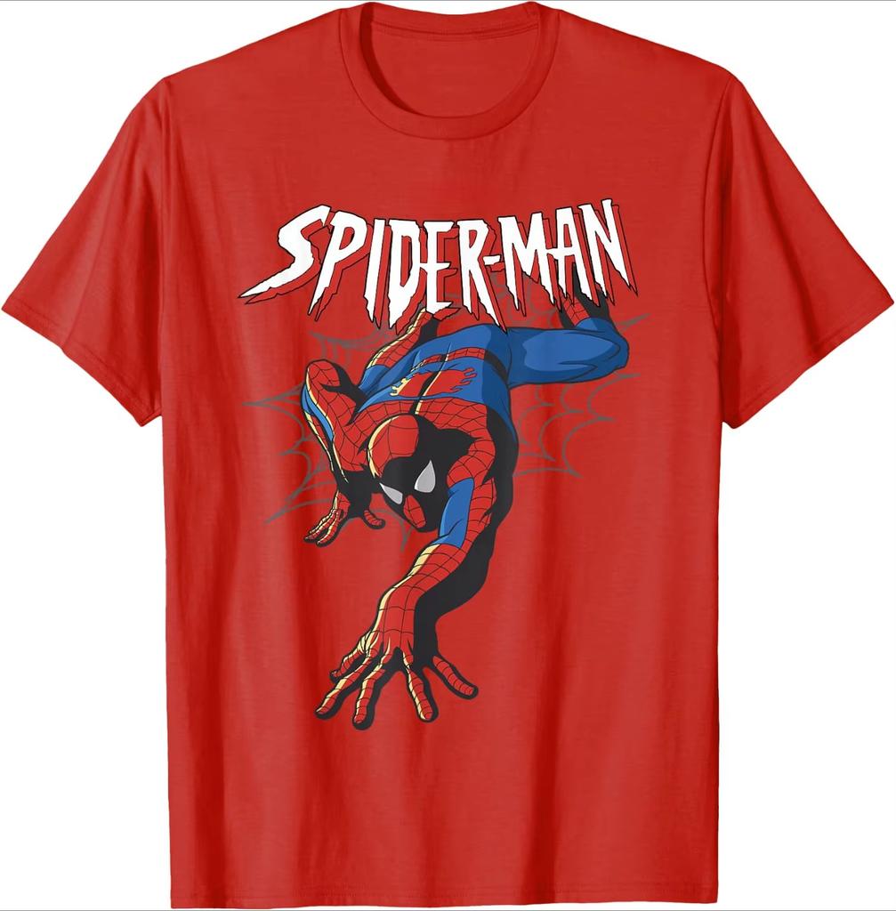 2026 New Streetwear Gift T-Shirt, Unisex Tee With Fun Classic Movie Spider Character Print T-Shirt
