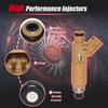 4 Stück Einspritzdüsen für Toyota Celica GTS Pontiac Vibe 1.8L 2000 2001 2002 2003 23209-2 23250-22070 232502 23250-2
