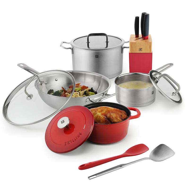Zwilling 10-Piece Stainless Steel Cookware Set