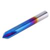 90 Degrees Chamfer End Mill 2 Flute Blue Coating Tungsten Steel Cemented Carbide Router Bit