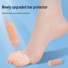 Silicone Big Toe Protector & Breathable Separator for Anti-Chafing, Anti-Cracking, and Moisturizing.