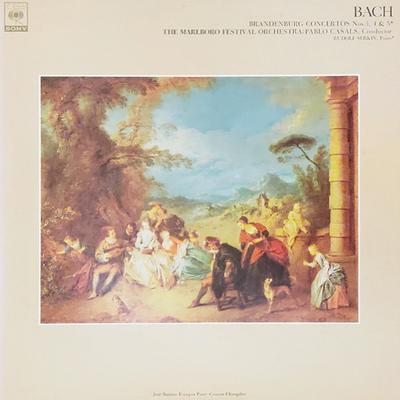 LP Record CASALS MARLBORO FESTIVAL ORCHESTRA  J.s. Bach Brandenburg Concertos No FCCA462 CBS SONY Japan Classical Used