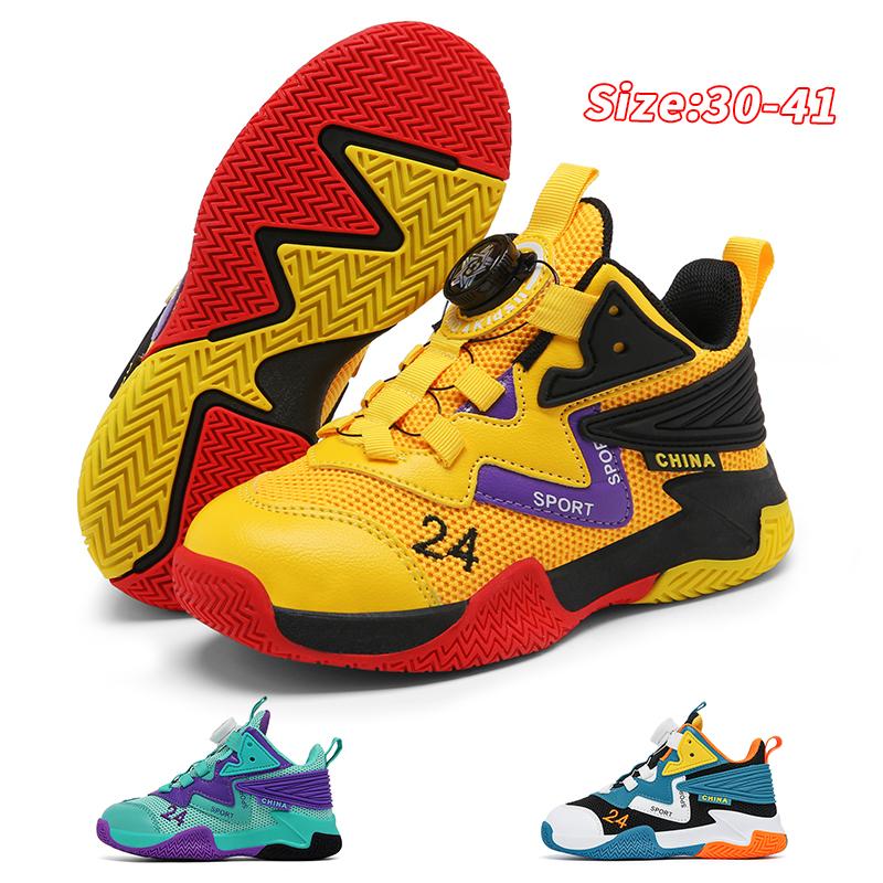 

Детская обувь Повседневная обувь Обувь для родителей и детей Модная обувь Детская трендовая универсальная повседневная модная обувь с вращающимися пуговицами Баскетбольная обувь 30 фиолетовый