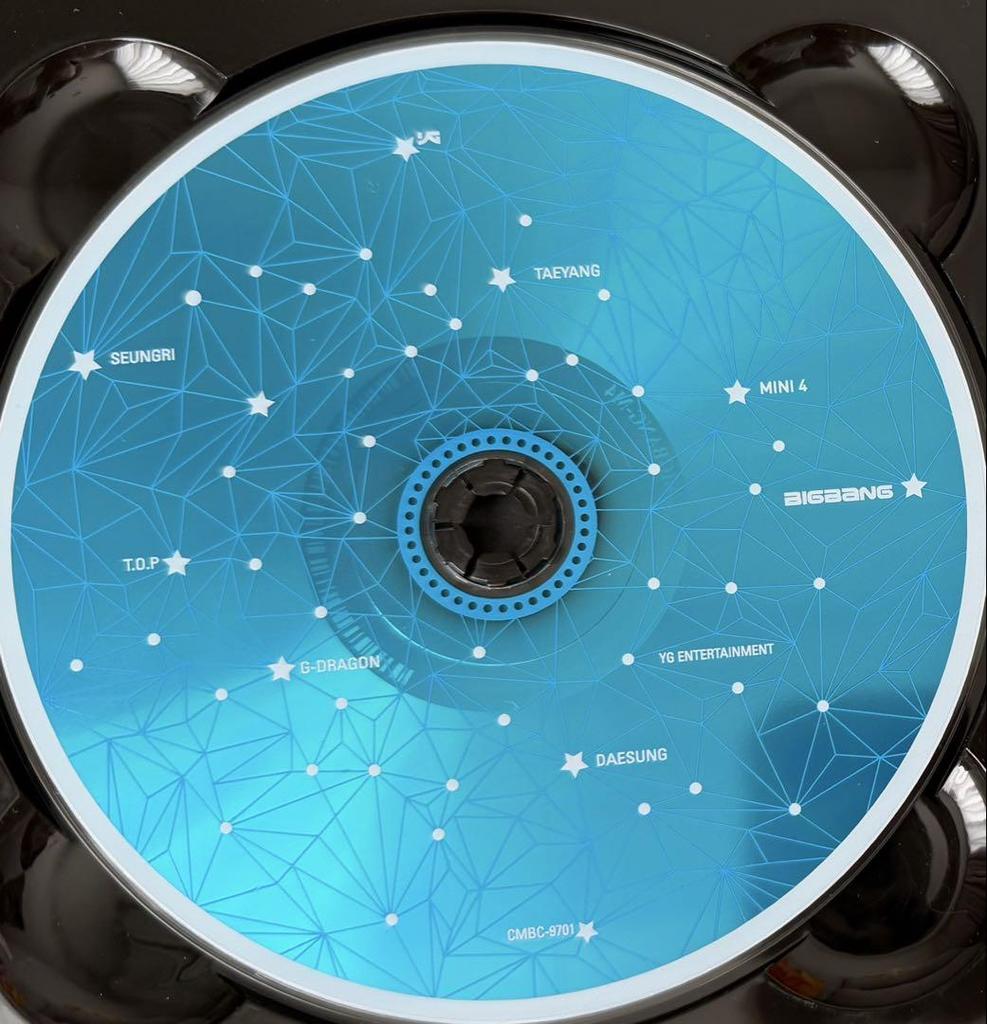 [USED] BIGBANG MINI 4 (Korean Edition) 2 Posters + Photo