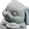 Charming Tea Lover's Gift: Delightful Animal Sculpture for Office or Home Decor