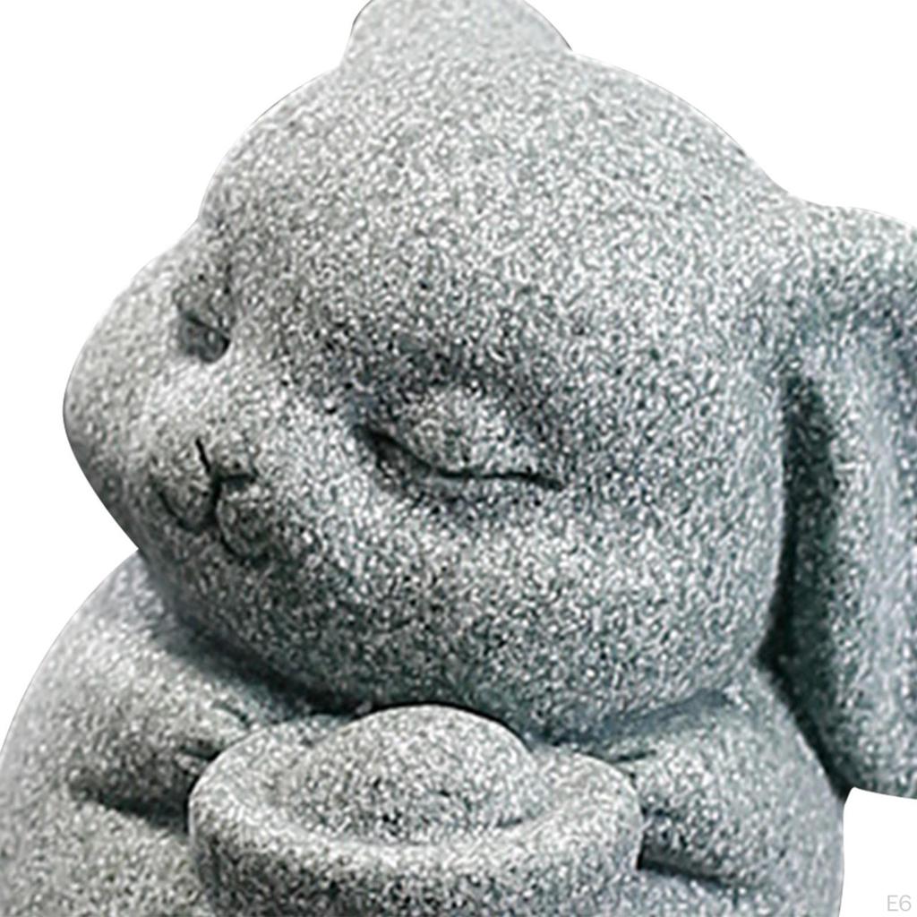 Charming Tea Lover's Gift: Delightful Animal Sculpture for Office or Home Decor