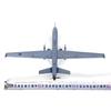 AF1 1/72 Scale MQ-9 Death Reaper Reconnaissance Aircraft Plane Model Alloy Aircraft Model Collection Display