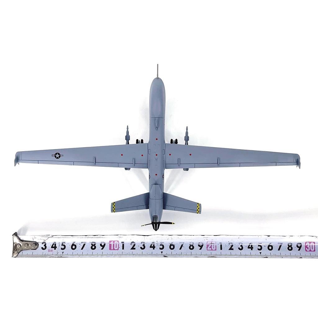 AF1 1/72 Scale MQ-9 Death Reaper Reconnaissance Aircraft Plane Model Alloy Aircraft Model Collection Display