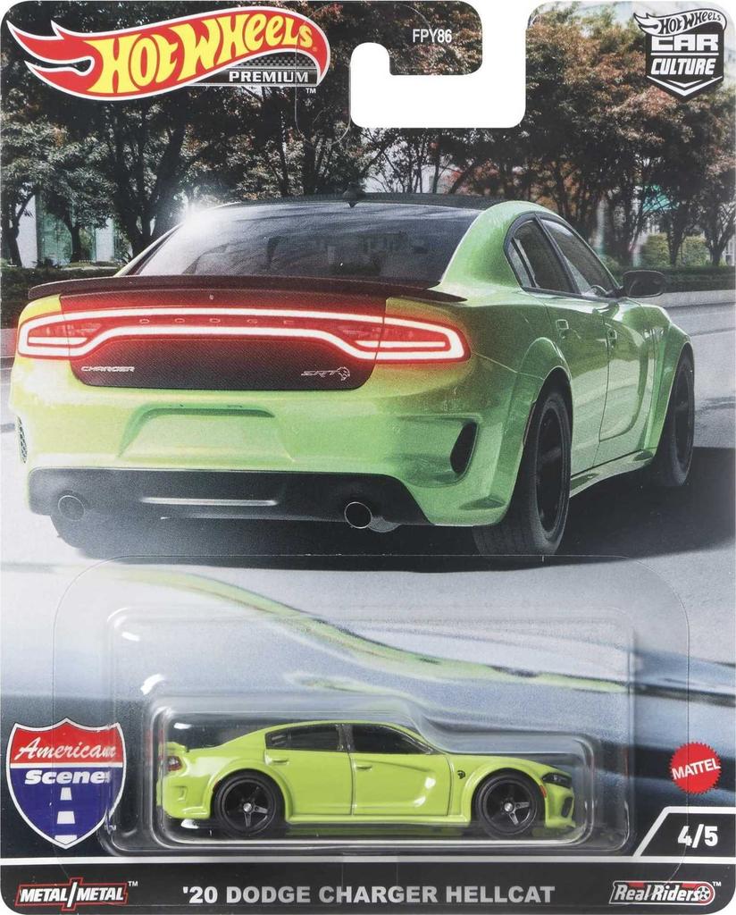 Hot Wheels Car Culture American Scene Dodge Charger Hellcat HCK04 '20 [Ages 3+]