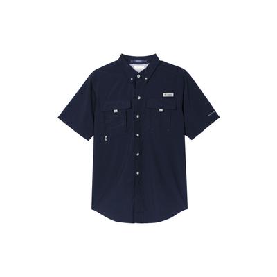 Outdoor Solid Color Sun Protection UV Short Sleeve Shirt Men Shirts Blue FJ7047-464