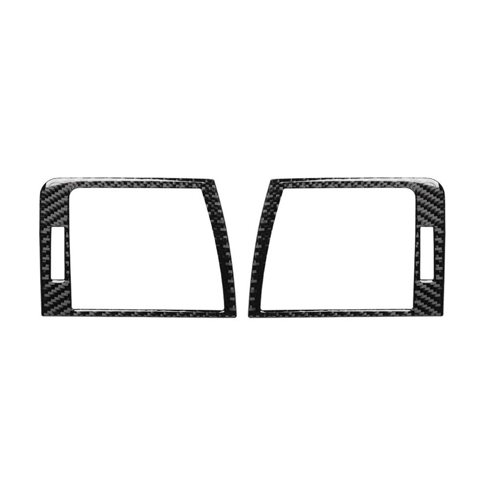 Carbon Fiber Dashboard Air Vent Outlet Cover Trim For BMW 3Series E46 1998-2005