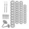 50Pcs Diamond Cutting Wheel Kit for Rotary Tools Die Grinder Metal Cut Off Disc