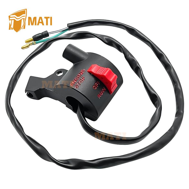 M MATI Right Start Stop Kill Switch for Honda XR50 XR50R 2000 2001 2002 2003 35013-GEL-700