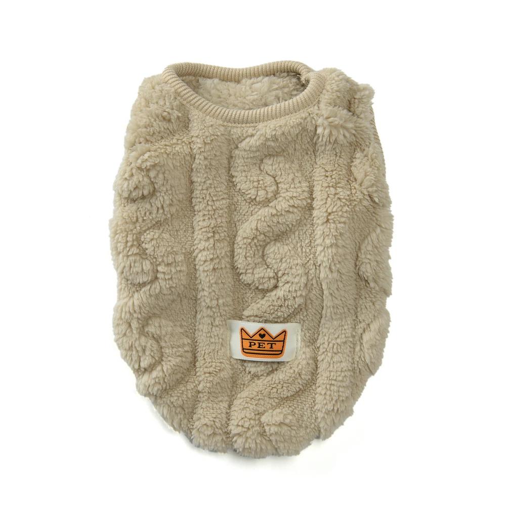 Warm Fleece Pullover Sweatshirt Soft Cat Clothes for Small To Medium Dogs Cats Sphynx Puppy Kitten Coat Pet Costume for Autumn W