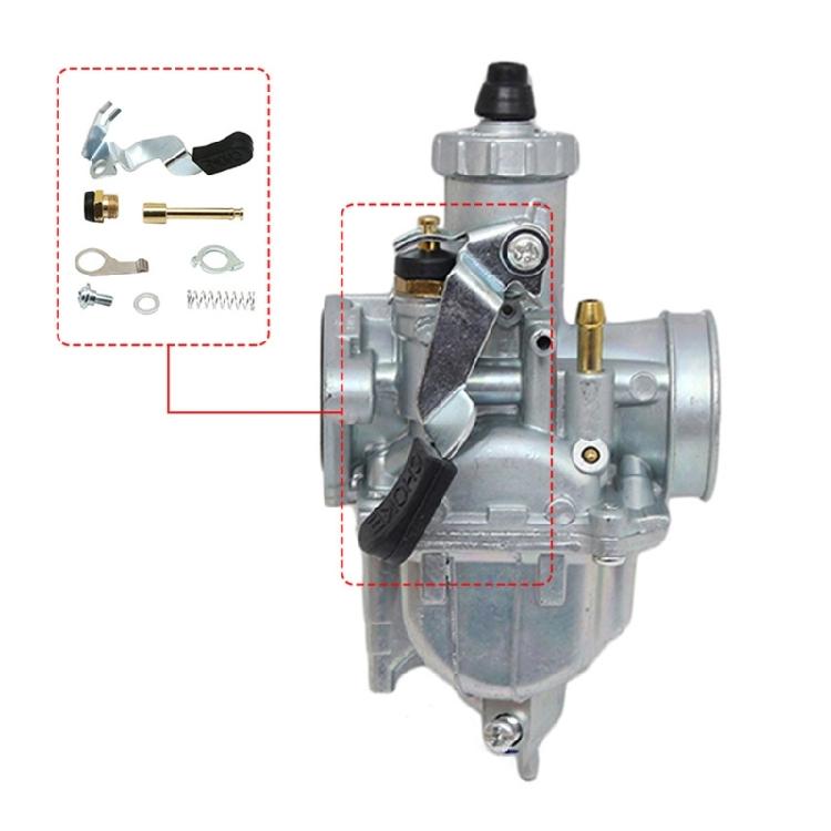 Universal Carburetor Manual Handle Choke Flange Lever Repair Accessory Motorcycle Choke Starter Valves Lever for YBR125