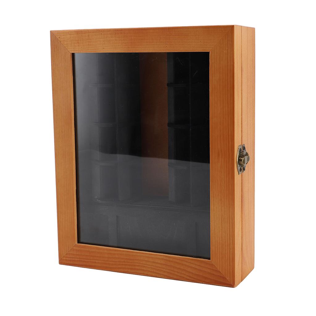 Miniature Bookshelf Ornament Creative Solid Wood Plastic Anxiety Bookshelf for Rooms Desktop