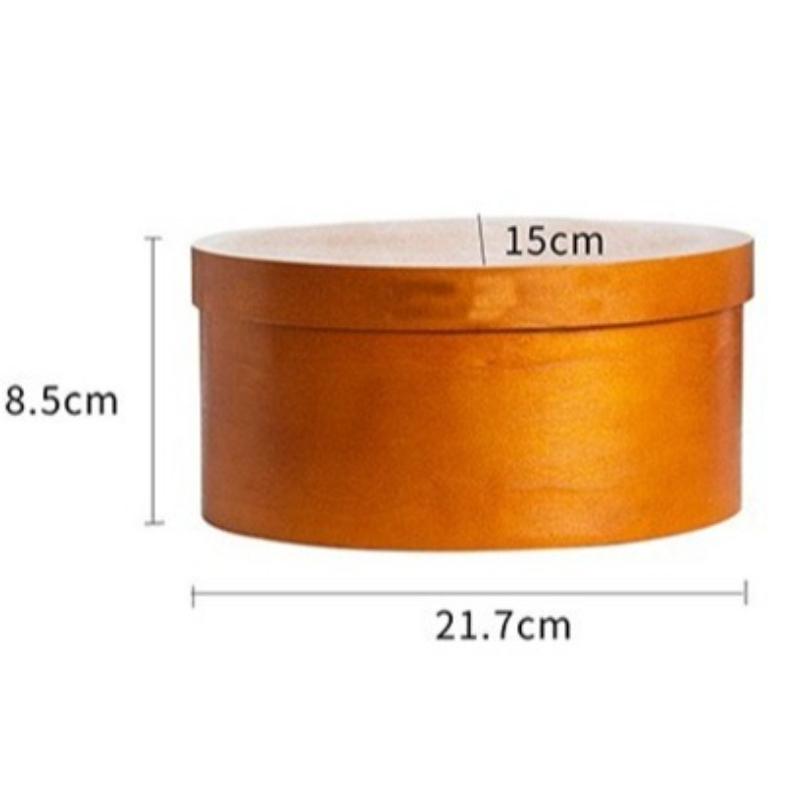 

Nordic Retro Storage Boxes Handmade Wooden Storage Bins Ellipse Jewelry Organizing Box Creative Multifunctional Organizing Bins