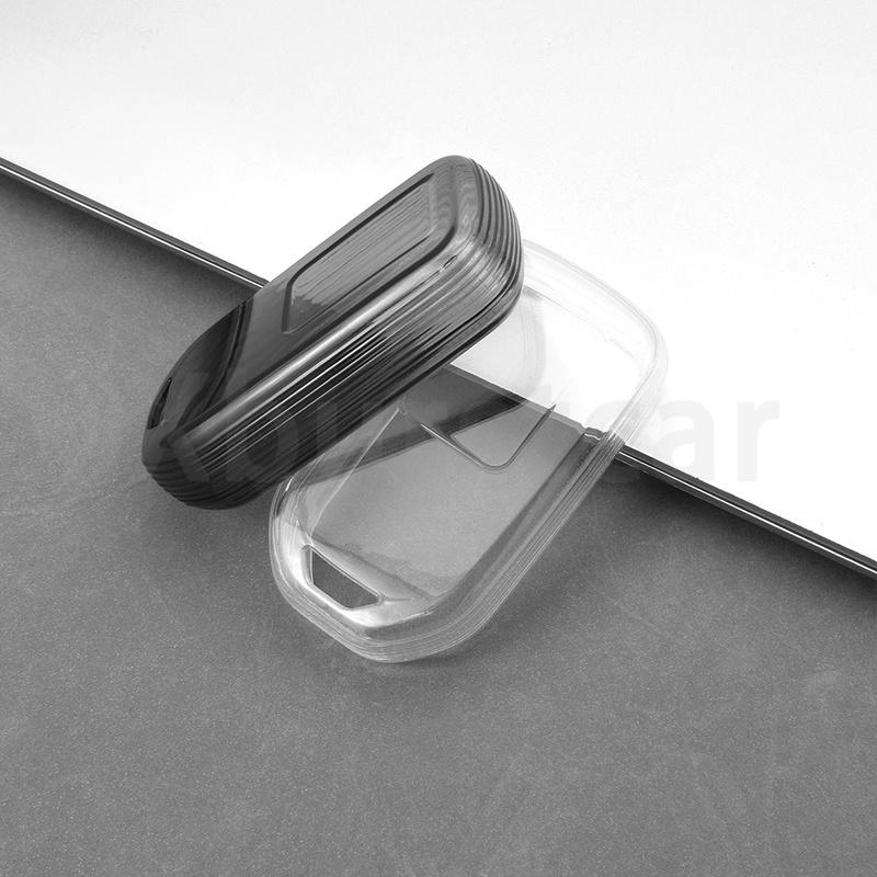 Transparent TPU Auto Shell Fob For Honda CRV CR-V Fit Civic Accord HR-V HRV City Odyssey XR-V Car Key Case Cover Accessories