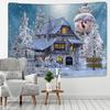 Home Decoration Christmas Decoration Fairy House Paypet Wall Hanging Natural Decoration Pansy Psychedelic Hippie Polish Tapestry