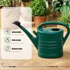 3L Flower Watering Can with Long Neck, Plastic Garden Watering Can with Sprinkler Head and Carry Handle for Indoor Pots and Outdoor Flowers