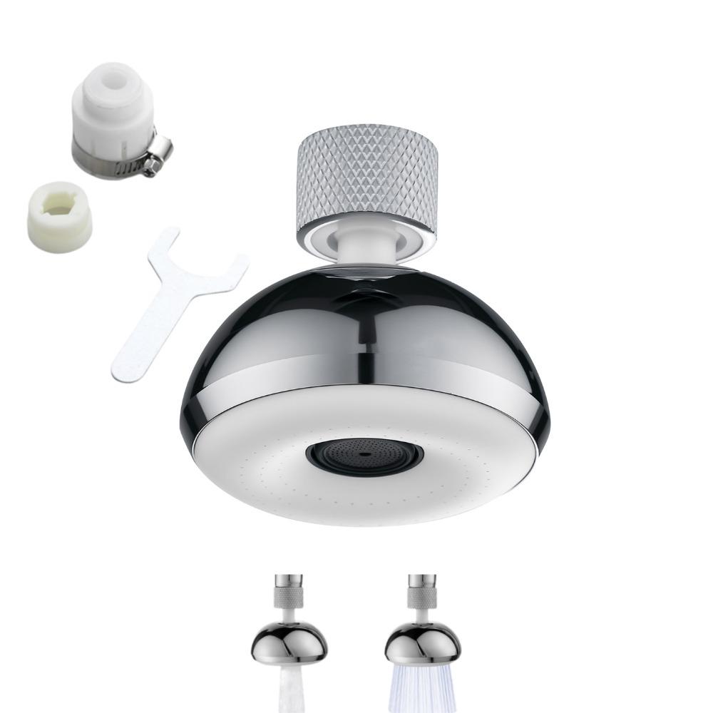 Adjustable Universal External-thread Faucet Splash-proof Tap Bubble Nozzle  Bathroom