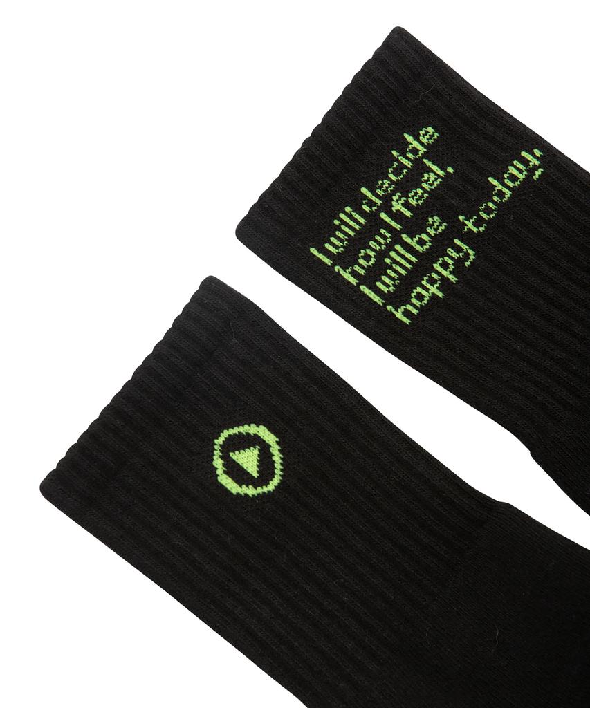 Gesison Signature Socks_Black Logo